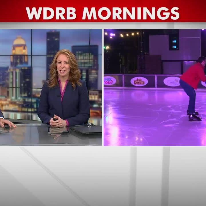 Keith Kaiser checks out Fete de Noel